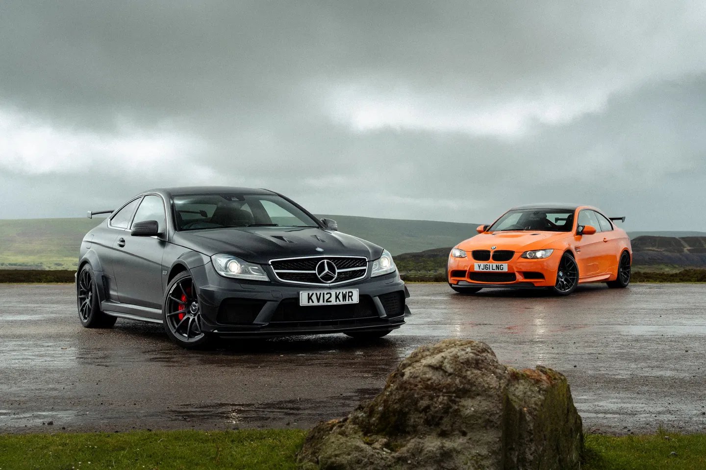 BMW M3 GTS vs. Mercedes C63 Black Series